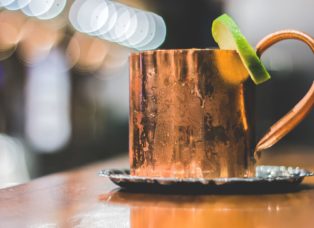 Moscow Blue Mule Cocktail