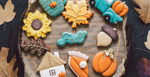 Fall cookies