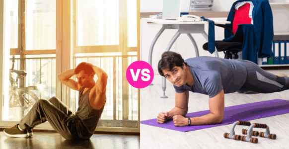 Crunches vs Planks: Who Wins the Strong and Toned Abs Showdown?