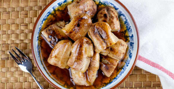 Sweet Summer Magic with Grilled Bananas and Coconut Caramel