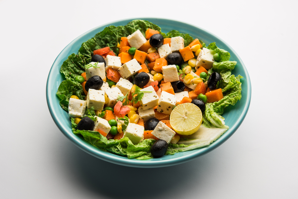 Cottage Cheese Veggie Bowl