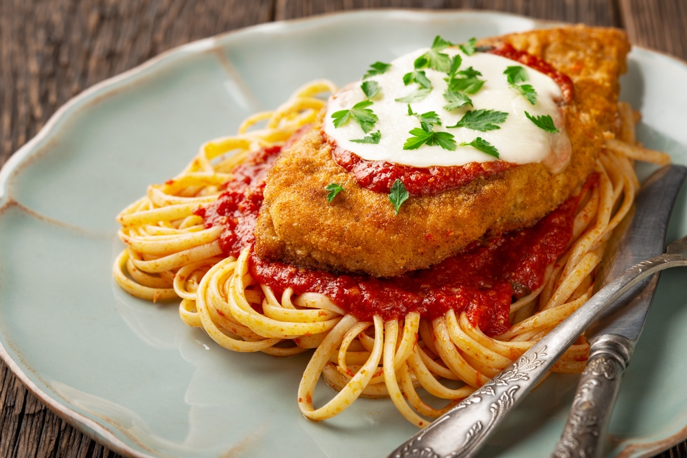 Crispy Ground Chicken Parmesan Patties