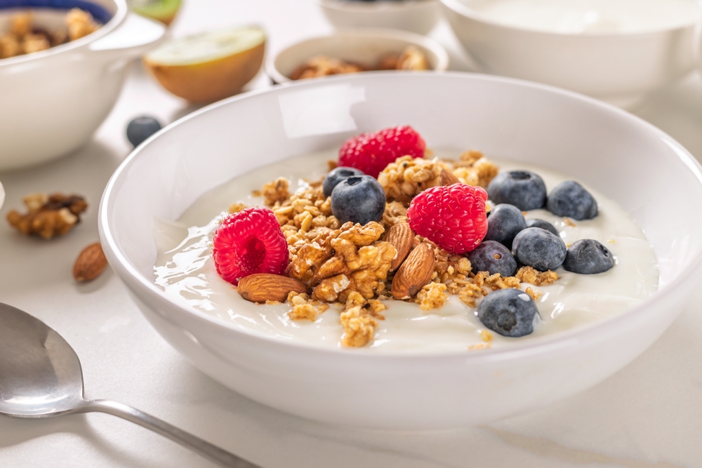 Greek Yogurt Berry Protein Bowl