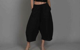 Silky Balloon Pants Might Be This Year’s Holiday Party Outfit
